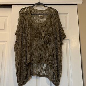 POL Olive Green Knit Sweater